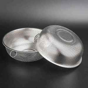 Heavy Duty Double Handle Strainer Draining Basin