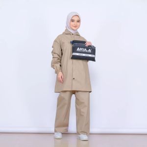 Jas hujan setelan / jas hujan pria wanita