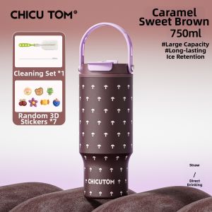 CHICU TOM | Stylish High-capacity Thermal Cup for Women