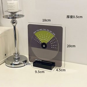Bảng Lịch Acrylic 2024 Có Thể Xoay Trang Trí Bàn Thời Gian Biểu Nghệ Thuật Sáng Tạo Bảng Lịch Trang Trí Văn Phòng Phẩm