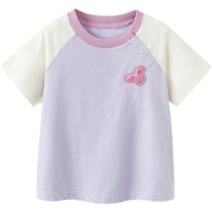 MINI BALA | Summer Baby Cotton Breathable Short Sleeve T-shirt