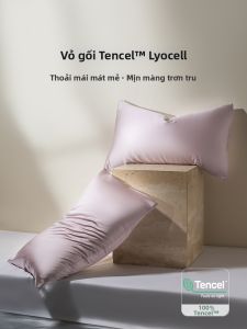shui yang | Vỏ Gối Tencel Cảm Giác Mát Mẻ Mùa Hè Đơn