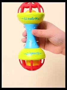 10PCS Set Baby Rattle Toy Rubber Bells Manhattan Ball Grasp Training For 0-3 Years Chew Toys Teether Educational and Soothing toys