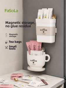 FaSoLa | Wall Mounted Drill-Free Magnetic Storage Box