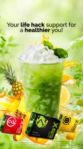 Spencers Active X Pineapple - Energy Drink