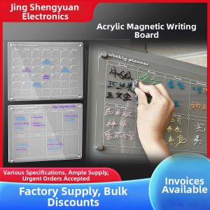 Transparent Weekly Monthly Planner Magnetic Acrylic Memo Board