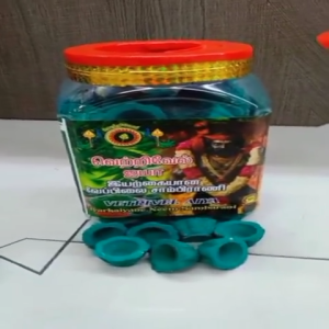 VETRIVEL Box Sambrani – 100 pcs Specially designed box for storing 100 Sambrani pieces ensuring neat organized and tidy storage.
