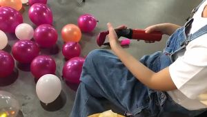 Rantai Balon Dekorasi: Balloon Chain Tape Strip 5 Meter