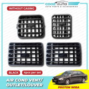Proton Wira Satria Putra Arena Air Cond Conditional Outlet Vent Louver 4Pcs/Set Without Casing