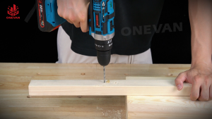 ONEVAN 34PCS Set Drill Power Tool Electric Impact Drill 25+3 Torque Cordless Electric Screwdriver Woodworking Power Tool For Makita 18V Battery Pin