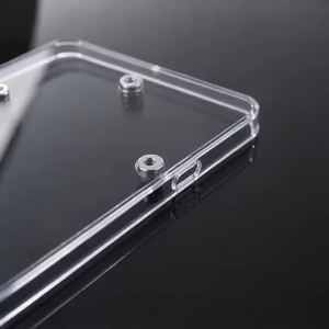 Universal Clear License Plate Cover Transparent Protective Number Plate Shield Car Exterior Auto Accessories