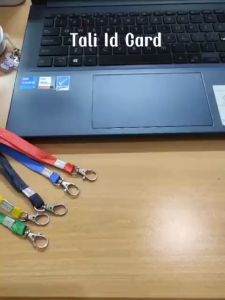 Tali ID Card Nylon Hook Besi & Tali Name Tag Nylon Hook Besi (CM-NYKL) 20 PCS