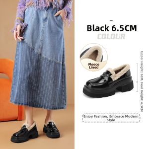 Josiny | Faux Fur Winter Loafers