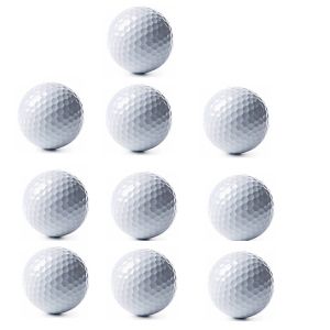 PGM | 10 Chiếc PGM Golf Nổi Bóng Nước 44G D42.7mm 2 Lớp Cao Su Tổng Hợp Cao Cấp Huấn Luyện Khoảng Cách Bóng Golf Q004