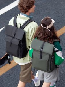 Marco Layden Double Shoulder Bag Oxford Spinning Zipper Closure Large Capacity Travel Backpack Multi-functional Student Book Bag