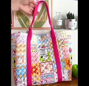 LITTLE DAISY | ALEA Tote Bag Korean Shoulder Bag / Tas Fashion Import Premium / Tas Puffy Empuk / Baby Travel Bag/ Tote Bag Resleting