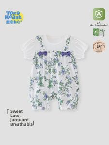 TONGLIANCHUXIN | Bodysuit Bé Hè Nhẹ Bamboo Cotton