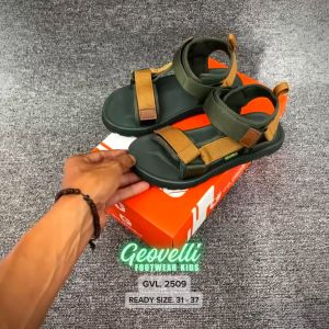 Gvl Geovelli Adventure | Sandal Gunung Anak Laki-Laki Sol Karet Ukuran 31-37 Model Gunung Pendaki