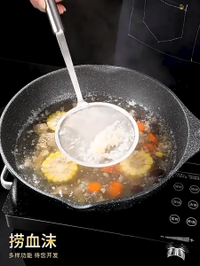 Strainer Spoon Oil Strainer Kitchen Spoon Hot Pot Skimmer Spoon Fine Mesh Kitchen Filter Colander Flour Soy Milk 过滤勺