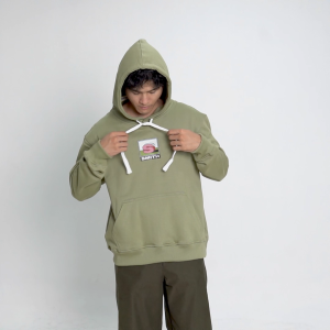 House of Smith Sweater Hoodie Pria - Sletter Sage Green Hoodie