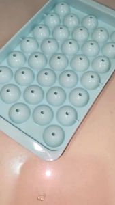 JS CETAKAN ES BATU BULAT 33 SEKAT / ALAT PENCETAK PUDDING HOMEMADE