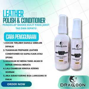 Cairan Pembersih dan Pengkilap Jaket Kulit Tas Kulit Sepatu Kulit Semir Leather