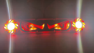 Lampu Rem Belakang Truk 12-24 Volt Panjang 60cm Nyala RGB / Stop Lamp LED Truck Mata Spiral 12 Volt - 24 Volt