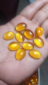 MATA CINCIN BATU KECUBUNG KUNING EMAS GOLDEN CYTRINE