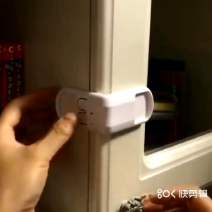 L-Shape Baby Safety Lock Children Drawer Lock Cabinet Door Lock Drawer Lock