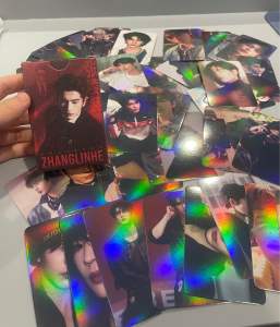 Zhang Ling He Laser Holographic Photo Card | Random | Fan Merchandise l