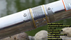 220V Heavy‑Duty 4" Stainless Steel Deep Well Submersible Pump for Home & Industrial Irrigation