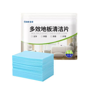 Disposable Floor Cleaning Tablets Toilet Cleaner Multifunctional Floor Cleaning Sheet Mopping Hygiene Fragrant Dirt Home 60Pack