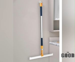 Multifunction 180 Degrees Rotatable Wiper Scraper Mop Broom Floor Bathroom Cleaning Sweeping Hair Artifact Magic Floor Brush