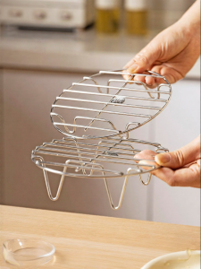 MODERN SWEETHOME | Food-Grade 304 Stainless Steel Steam Rack