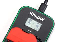 [KingMa] LP-E6NH 2400mAh Replacement Battery Set / Ultra Fast Dual Charger for Canon Camera using LPE6 / LPE6NH Battery