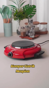 MASPION S302 Kompor Listrik Daya 800W Cepat Panas Bergaransi Resmi