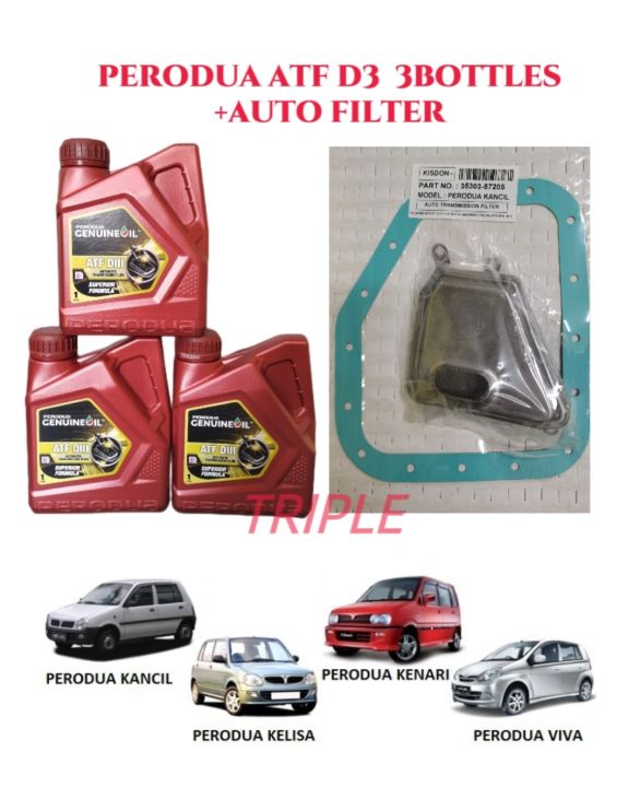 AUTO TRANSMISSION FILTER PERODUA VIVA, KANCIL,KENARI, KELISA Lazada