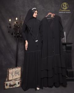 gamis syari Mekkah series haji umrah by soekha premium