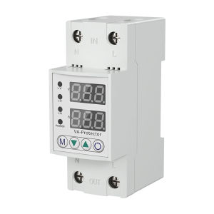 【New Arrival】 Electrical Surge and Voltage Drop Protector 40A 63A Relay Overcurrent Limit Device for Safe Power Supply