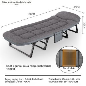 LIWAN | Giường Đơn Gấp Đa Năng Di Động