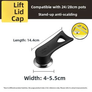 COOKER KING | Heat-Resistant Pot Lid Handle