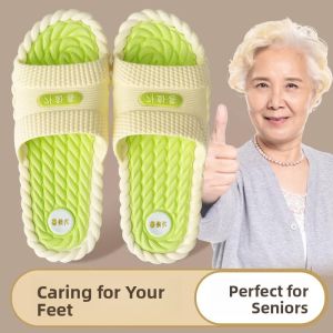 MONLEYTA | Anti-Slip Thick-Heeled Slippers For Men And Women Suitable For Bath And Home Use Quiet PVC Material All Seasons Wear