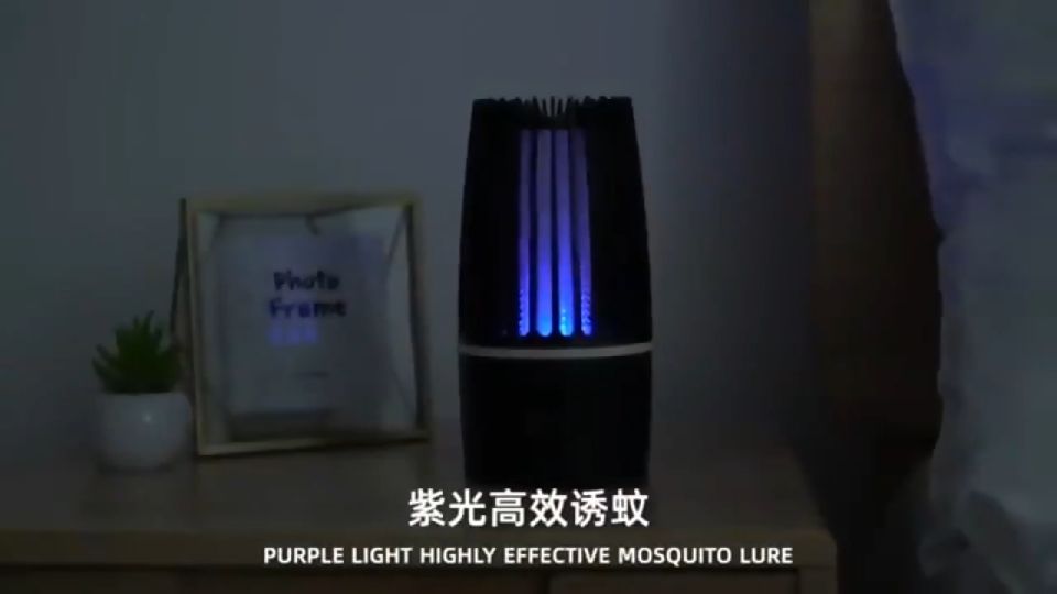 (Ship in 24hrs)Mosquito Killer Lamp Effective USB Rechargeable  Electric Killer Anti Mosquito Trap For Indoor Outdoor 4000mAh/USB direct insert