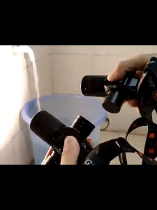 White Light T6 LED Diving Light Professional Waterproof Head-Mounted Rechargeable Flashlight