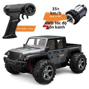 Xe Điều Khiển Từ Xa JJRC C8819 Tỷ Lệ 1:20 Mô Hình Xe Bán Tải Wrangler Có Đèn LED 4 Bánh Dẫn Động Đồ Chơi Chuyên Nghiệp Chất Liệu Kim Loại & Nhựa