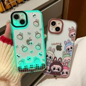 Cartoon Luffa Phone Case for S25Ultra S24+S23FE Anti-Fall Color Silver Mens Womens Fun A55A15 A25A35 Silicone Protective Cover