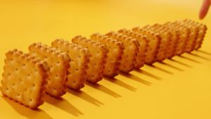 Julies Le-mond Cheddar Cheese Puff Sandwich 288g x 1 pack