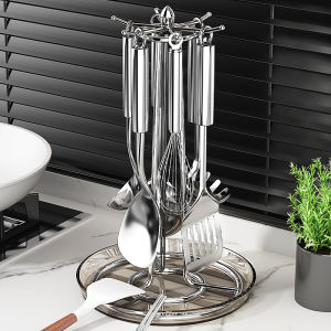 Rotating Kitchen Utensil Storage Rack