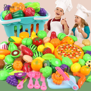 7/16Pcs Children Toys Cutting Fruits and Vegetables Set for Kids Pretend Play Simulation Kitchen Toy Montessori Baby Toys for Girls Boys