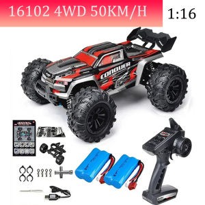 Huina | SCY 16101 16102 Brushed Motor 50KM/H Remote Control Car or 70KM/H Brushless Motor High-speed Remote Control 4WD Racing Car Gift